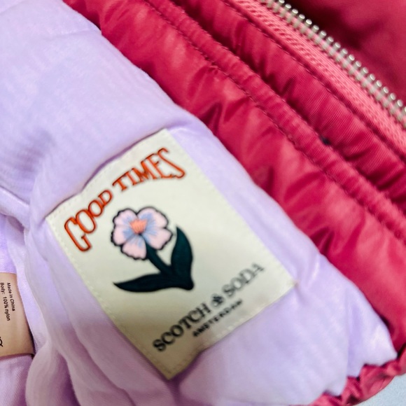 SCOTCH & SODA Girls Bomber Jacket - Picture 5 of 6